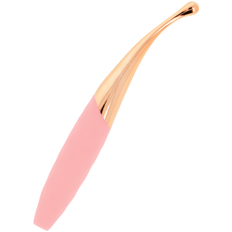 OHMAMA - STIMOLATORE CLITORIDE RICARICABILE 36 MODALIT ROSA-ORO ROSA