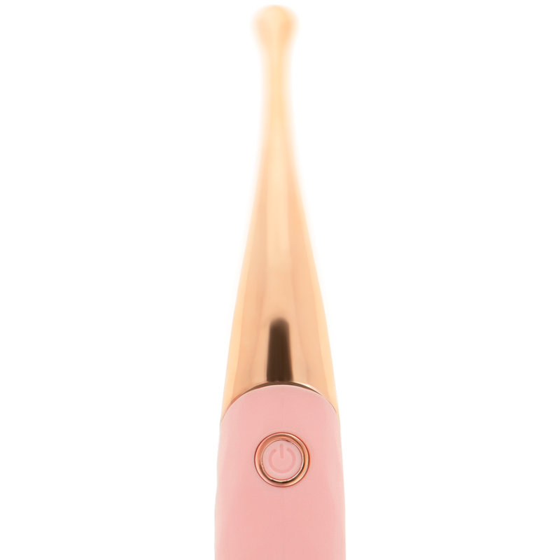 OHMAMA - STIMOLATORE CLITORIDE RICARICABILE 36 MODALIT ROSA-ORO ROSA