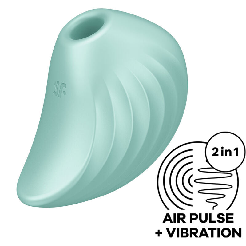 SATISFYER - PEARL DIVER STIMULATOR UND VIBRATOR GRN