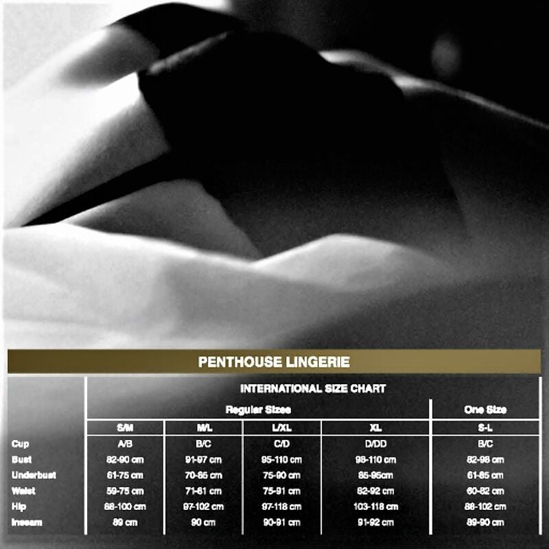 PENTHOUSE - MERMAID FANTASY PERIZOMA NERO L/XL