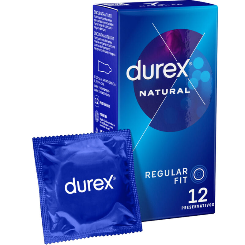 DUREX - NATURAL PLUS 12 UNIT