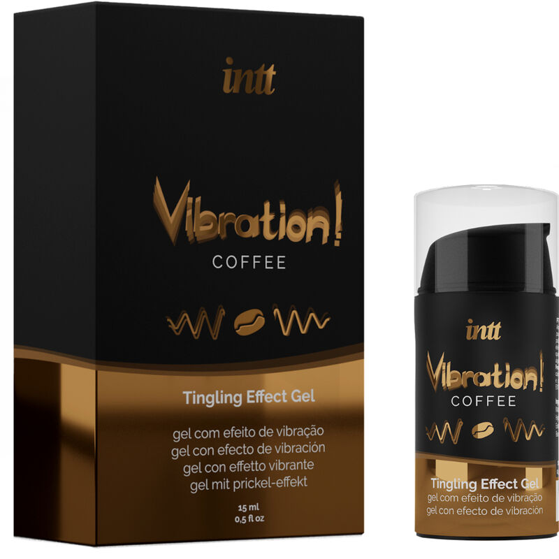 INTT - POTENTE GEL LIQUIDO VIBRANTE STIMOLANTE INTIMO CAFF 15ML