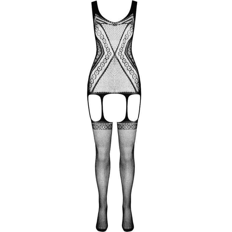 PASSION - COLLEZIONE ECO BODYSTOCKING ECO BS007 ROSSO