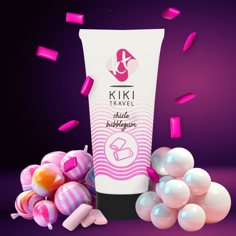 KIK TRAVEL - FRAGOLA GUM LUBRIFICANTE 50 ML