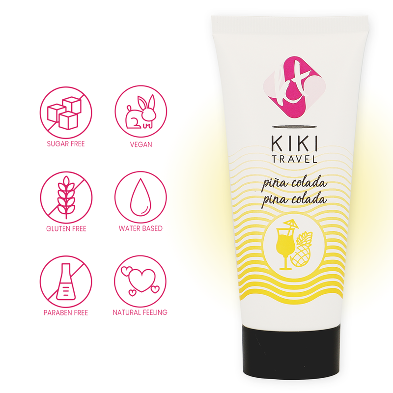 KIK TRAVEL - PINA COLADA LUBRIFICANTE 50 ML