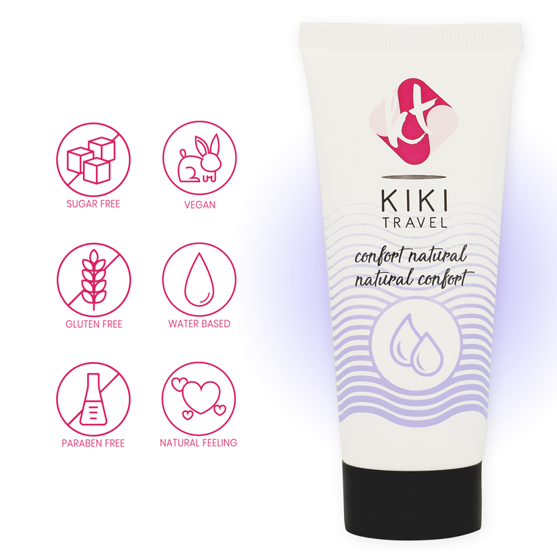 KIK TRAVEL - CONFORT LUBRIFICANTE NATURALE 50 ML