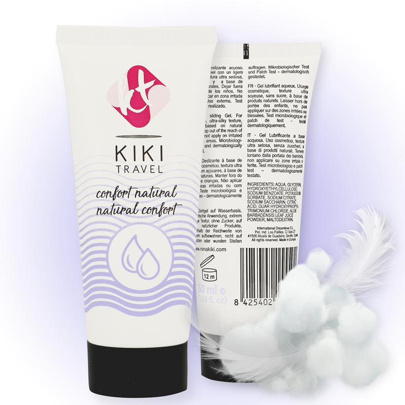 KIK TRAVEL - CONFORT LUBRIFICANTE NATURALE 50 ML