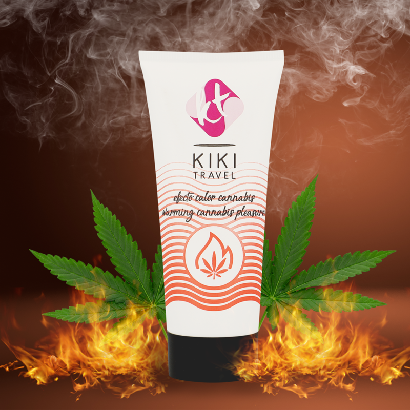 KIK TRAVEL - CANNABIS LUBRIFICANTE EFFETTO CALDO 50 ML