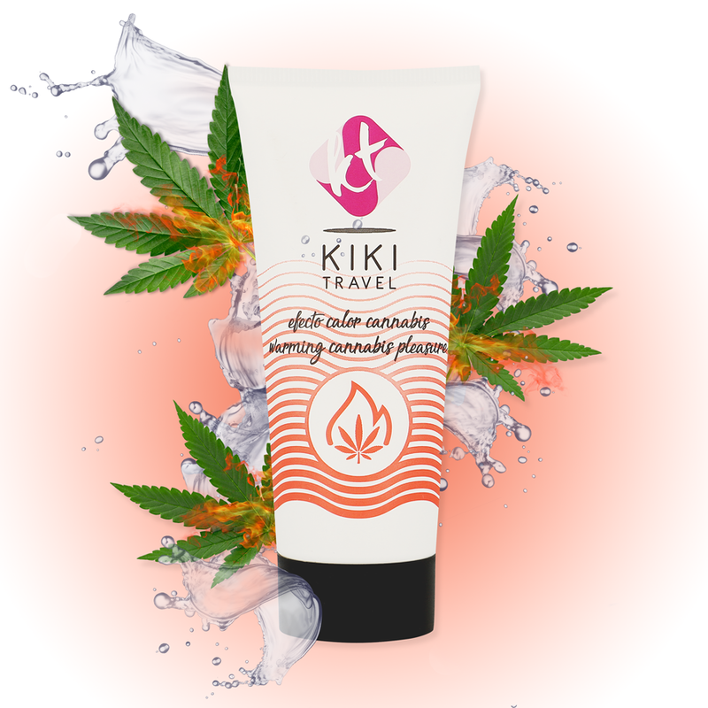 KIK TRAVEL - CANNABIS LUBRIFICANTE EFFETTO CALDO 50 ML
