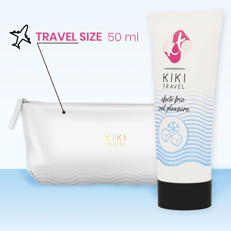 KIK TRAVEL - LUBRIFICANTE EFFETTO RAFFREDDANTE 50 ML