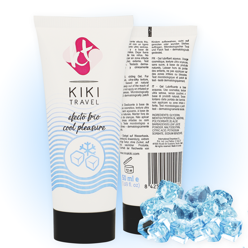 KIK TRAVEL - LUBRIFICANTE EFFETTO RAFFREDDANTE 50 ML