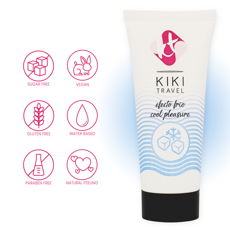 KIK TRAVEL - LUBRIFICANTE EFFETTO RAFFREDDANTE 50 ML