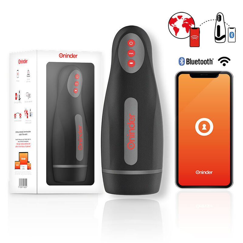 ONINDER - SEOUL MASTURBATORE MASCHILE RICARICABILE 10 VELOCIT - APP GRATUITA