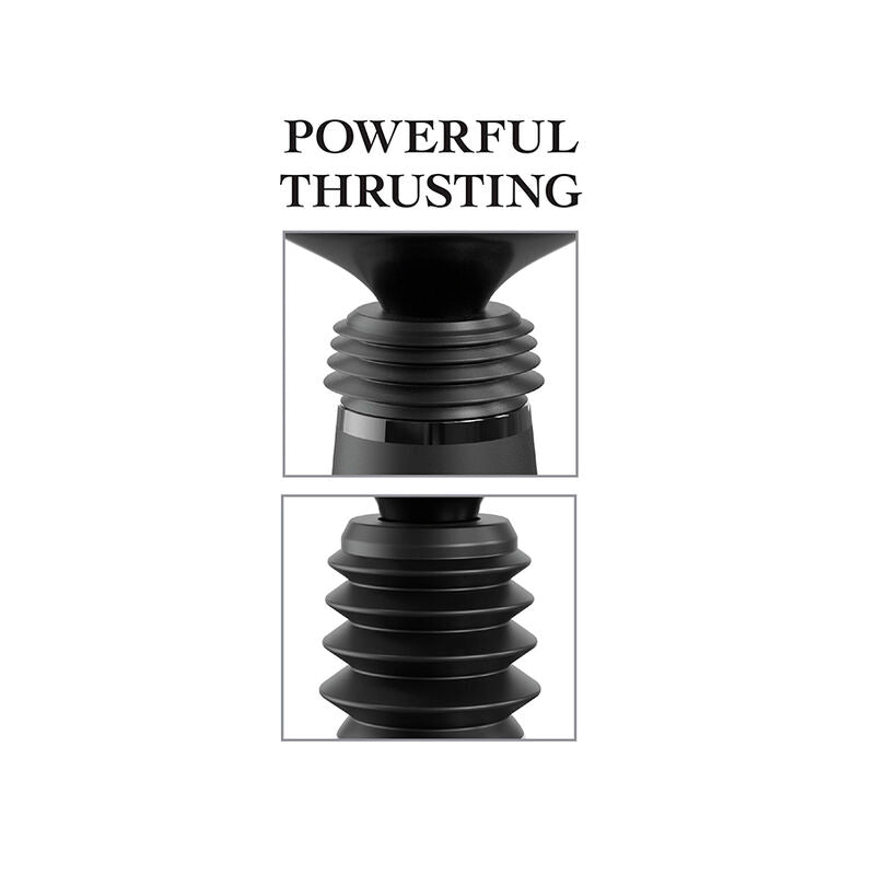 FETISH FANTASY SERIES - BODY DOCK MORSETTO PER DILDO THRUSTER CON 7 MODALIT DI SPINTA NERO