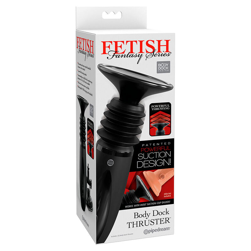 FETISH FANTASY SERIES - BODY DOCK MORSETTO PER DILDO THRUSTER CON 7 MODALIT DI SPINTA NERO