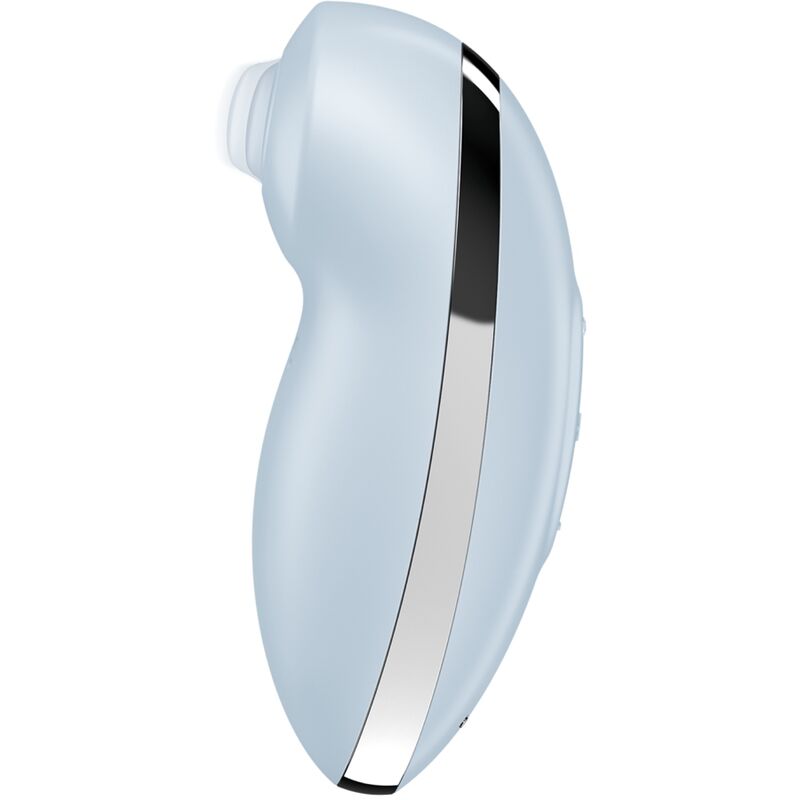 SATISFYER - TAP & CLIMAX 2 VIBRATORE E STIMOLATORE BLU