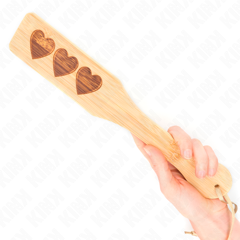 KINK - PALLET IN BAMB DESIGN CUORE 32 X 5,5 CM