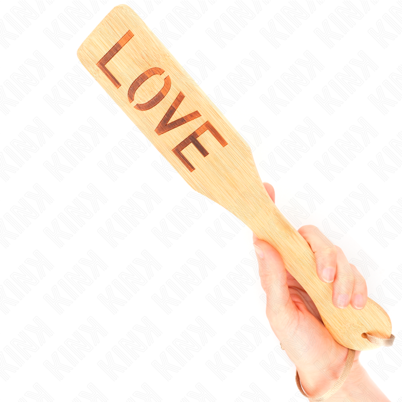 KINK - PALETTE IN BAMB PAROLA AMORE 32 X 5,5 CM