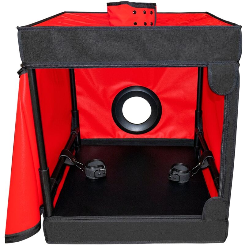 SECRET DOME - KINK CLUB CABINA BUKKAKE NERO E ROSSO