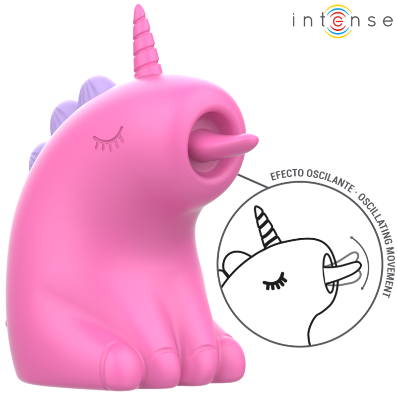 INTENSE - PINKIE STIMOLATORE LINGUALE ROTANTE A 360