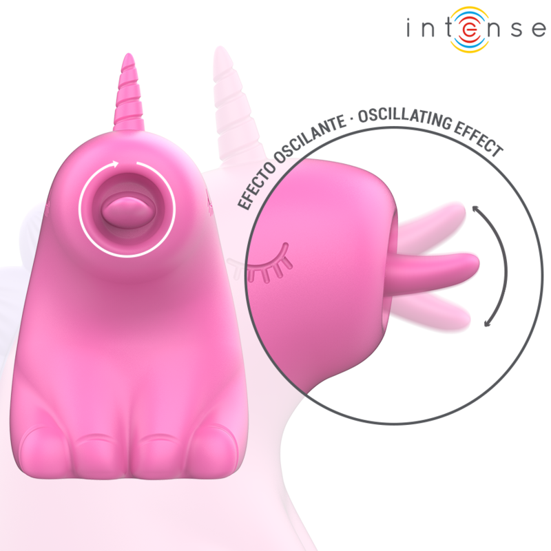 INTENSE - PINKIE STIMOLATORE LINGUALE ROTANTE A 360