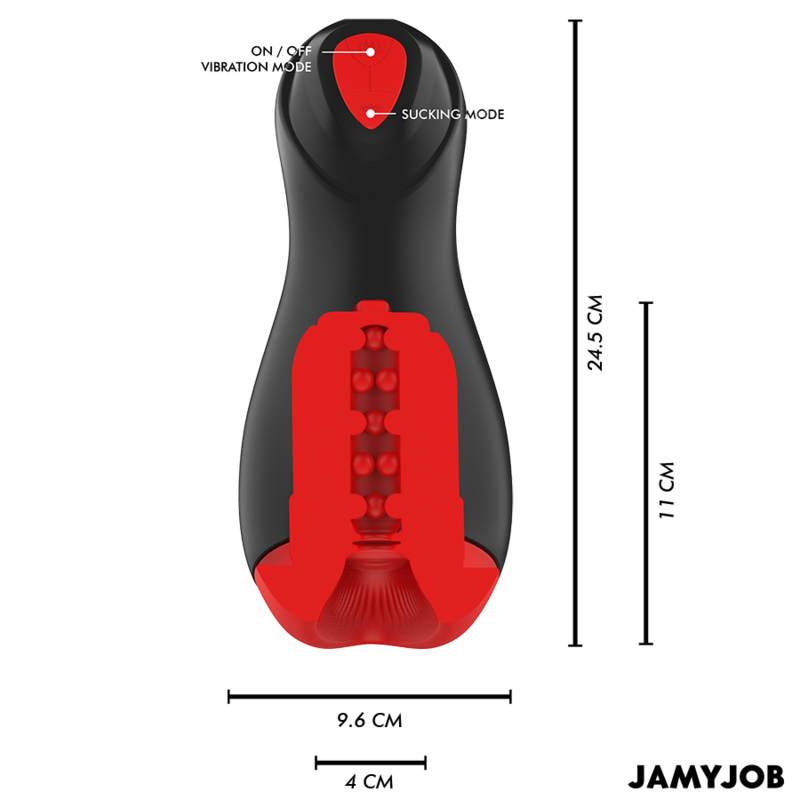 JAMYJOB - MASTURBATORE AUTOMATICO CORE-X 5 MODALIT DI ASPIRAZIONE E VIBRAZIONE