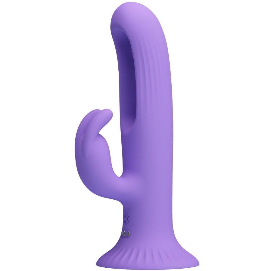 PRETTY LOVE - VIBRATORE CONIGLIO KILLMOULIS 12 MODALIT DI VIBRAZIONE VIOLA