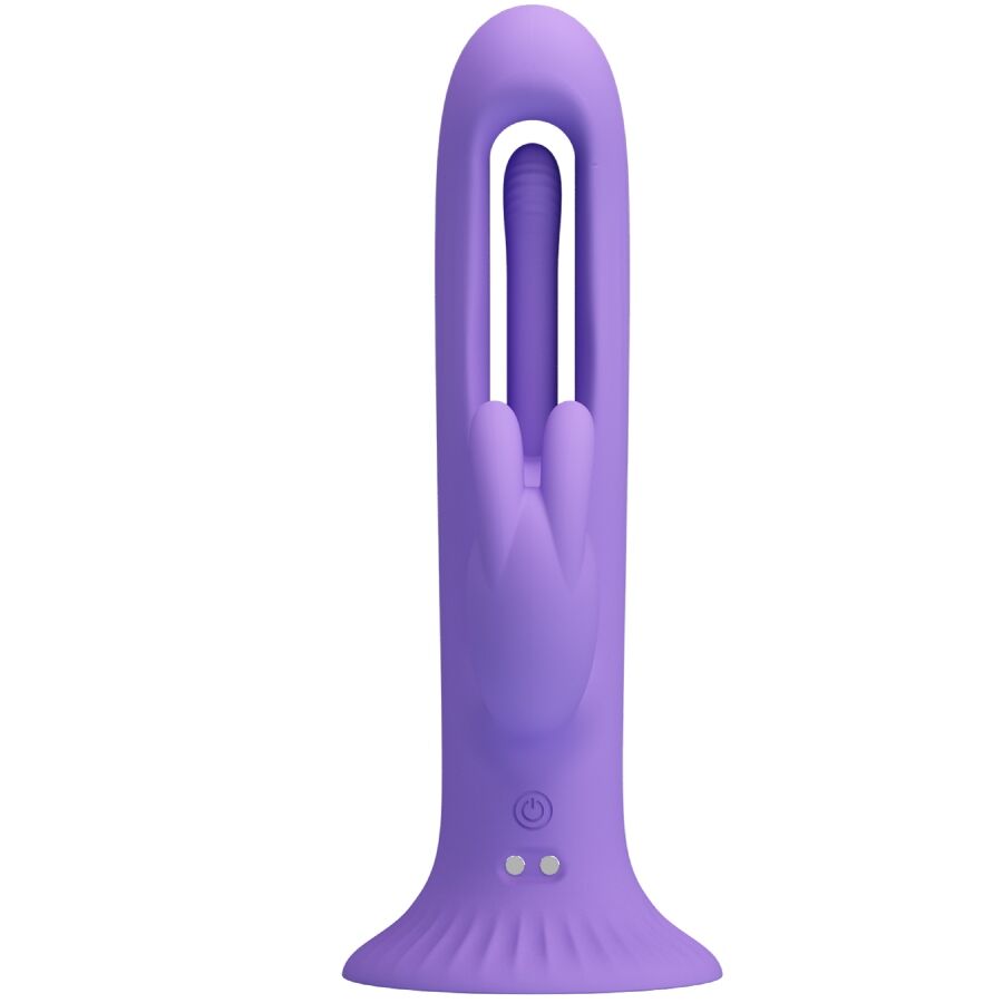 PRETTY LOVE - VIBRATORE CONIGLIO KILLMOULIS 12 MODALIT DI VIBRAZIONE VIOLA