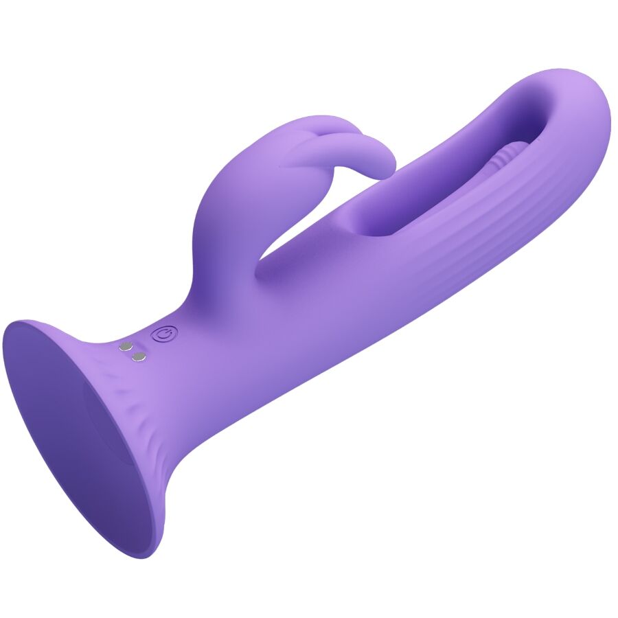 PRETTY LOVE - VIBRATORE CONIGLIO KILLMOULIS 12 MODALIT DI VIBRAZIONE VIOLA