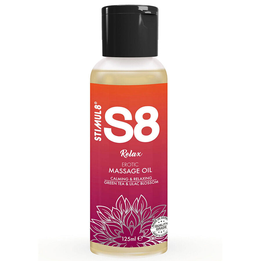STIMUL8 - S8 RELAX OLIO PER MASSAGGI AL T VERDE 125 ML