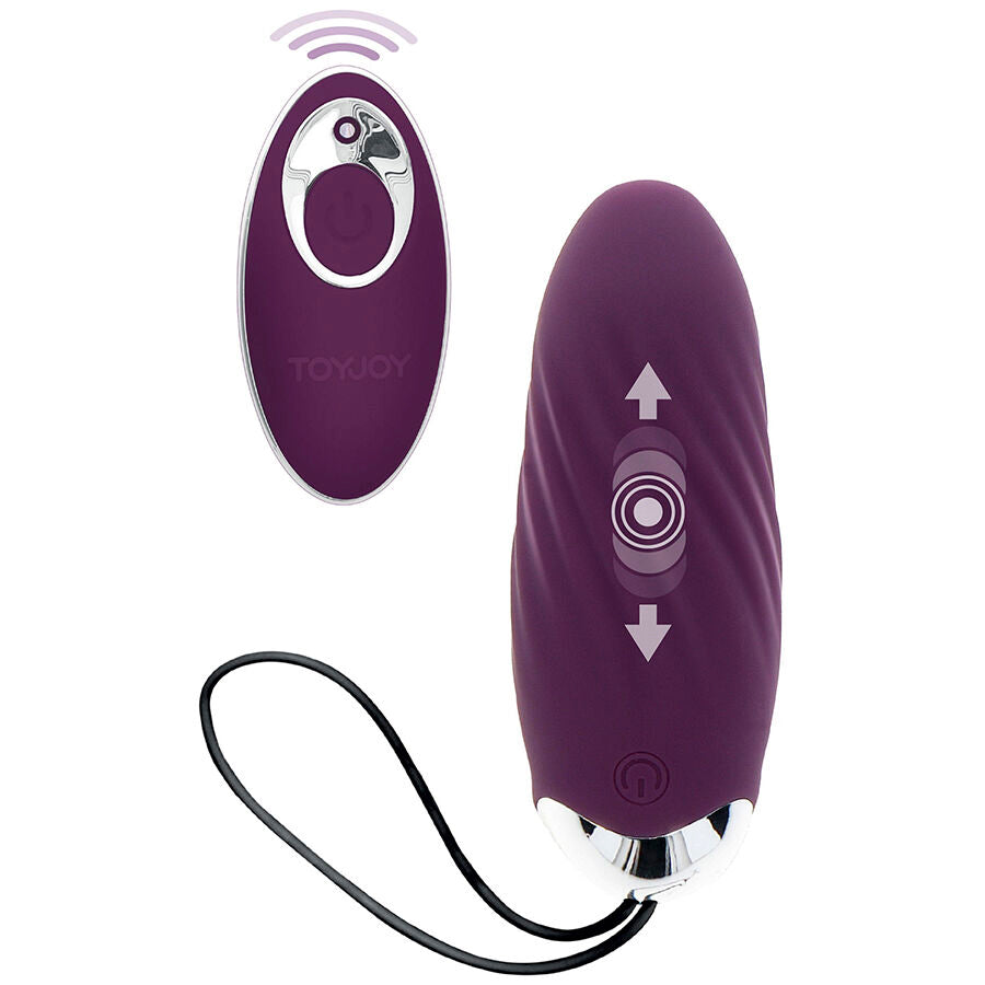 TOYJOY - FELICIT KNOCK KNOCK EGGSTAVAGANT VIBRATORE TELECOMANDO VIOLA