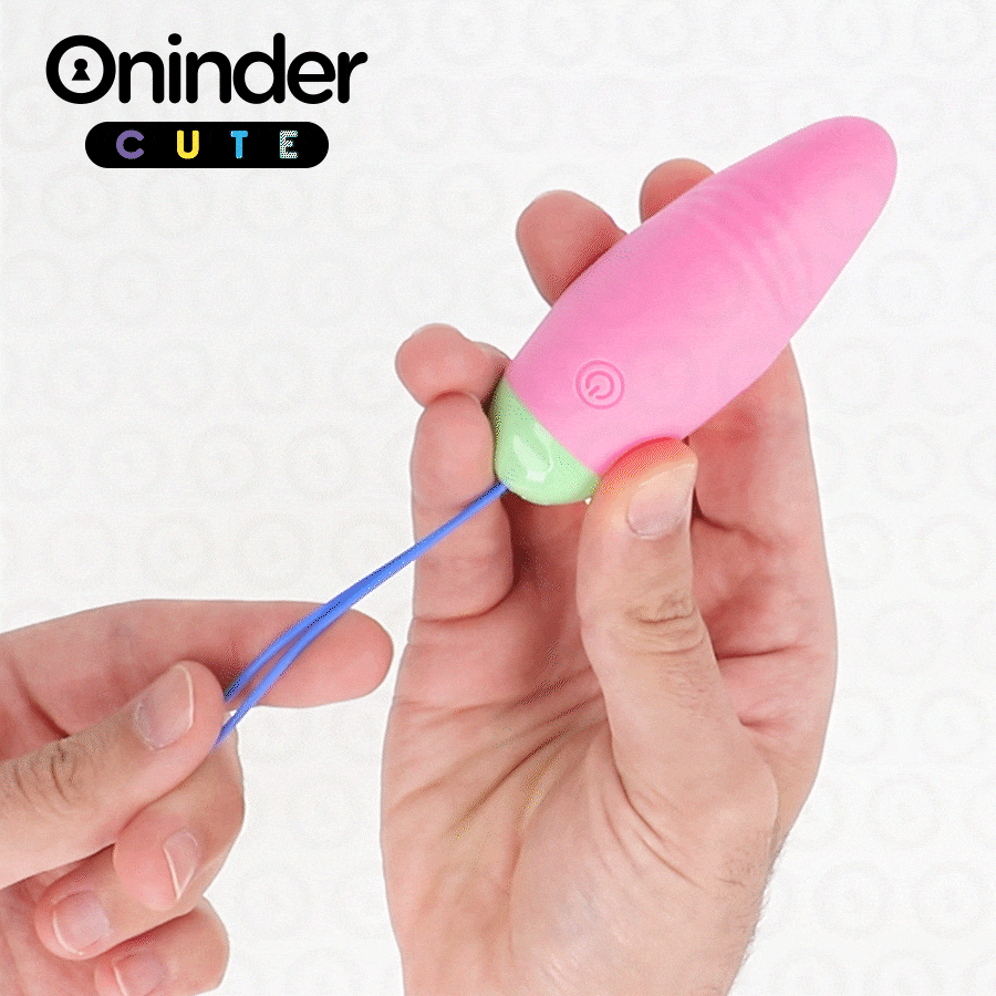 ONINDER CUTE - UOVO IN SILICONE VIBRANTE-ROTANTE A 360 PER AMARE IL PIACERE - APP GLOBALE GRATUITA