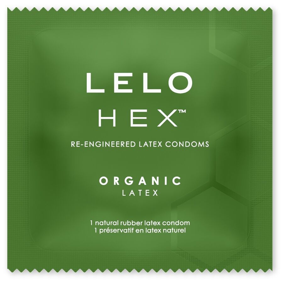 LELO - PRESERVATIVI ORGANICI HEX CONFEZIONE DA 3 UNIT