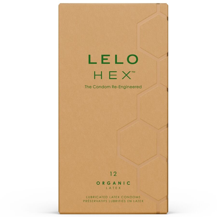 LELO - HEX ORGANIC CONDOM BOX 12 UNIT