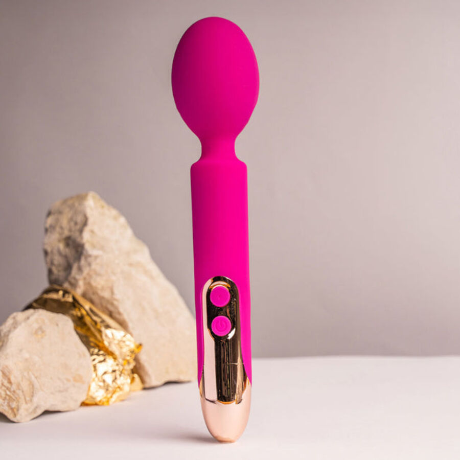 ROCKS-OFF - ORIEL VIBRATORE A BACCHETTA FLESSIBILE FUCSIA