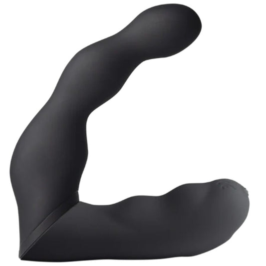 ROCKS-OFF - ADATTATORE NERO PER VIBRATORE PROSTATICO E ANALE