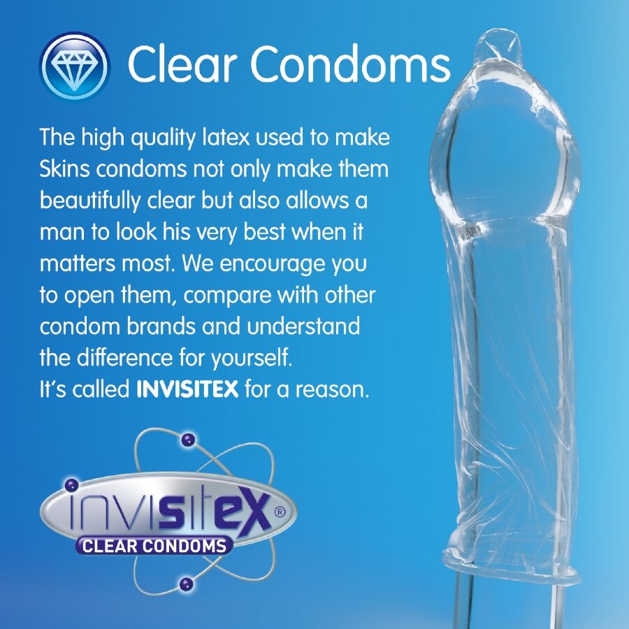 SKINS - PRESERVATIVI NATURALI PREMIUM CONFEZIONE DA 8