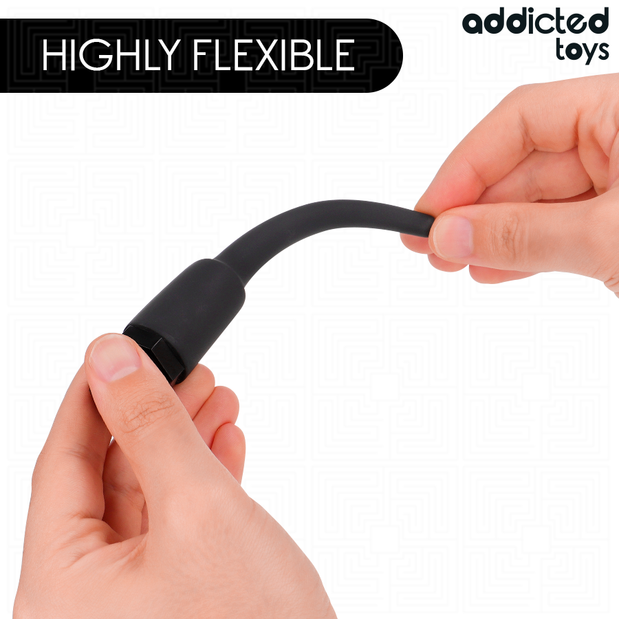 ADDICTED TOYS - PULITORE ANALE CON ADATTATORE UNIVERSALE MODELLO 1