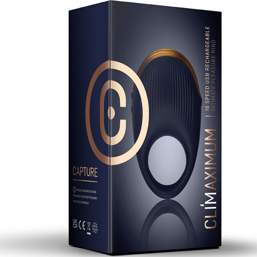 CLIMAXIMUM - VIBRATORE SENSORIALE CON ANELLO PER IL PENE