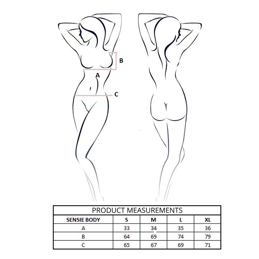 PASSION - SENSIE BODY NERO L/XL