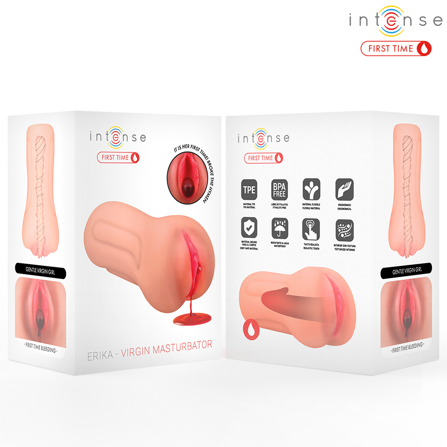 INTENSE FIRST TIME - ERIKA VERGINE MASTURBATORE CON SANGUINAMENTO