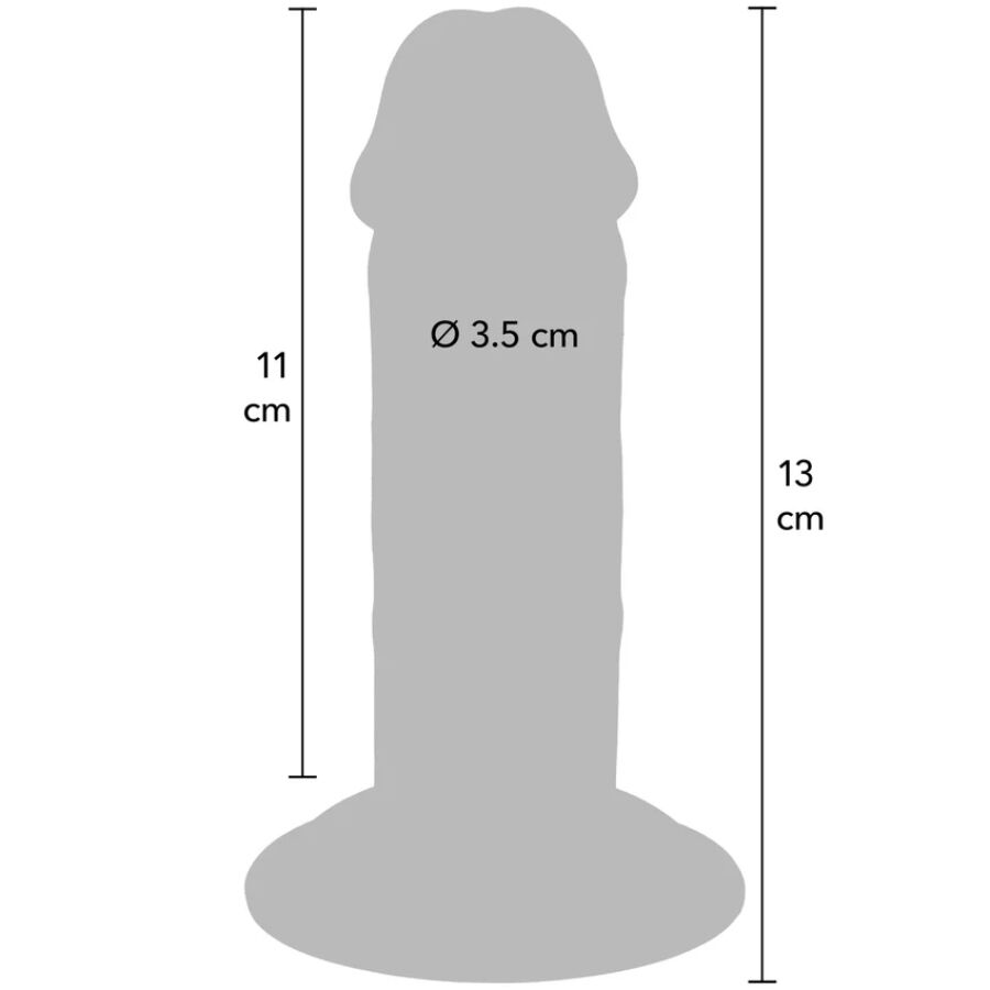 GET REAL - DONG DELUXE IN TPE A DOPPIA DENSIT 13 CM