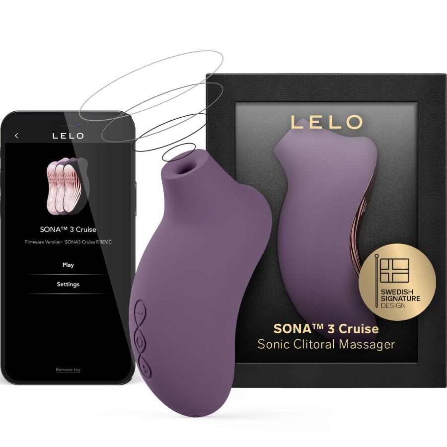 LELO - SONA 3 CRUISE MASSAGGIATORE CLITORALE SONICO PRUGNA