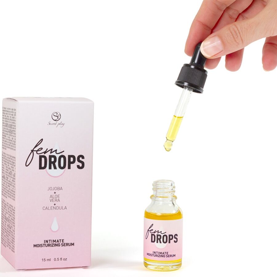 SECRETPLAY - FEM DROPS SIERO IDRATANTE INTIMO 15 ML