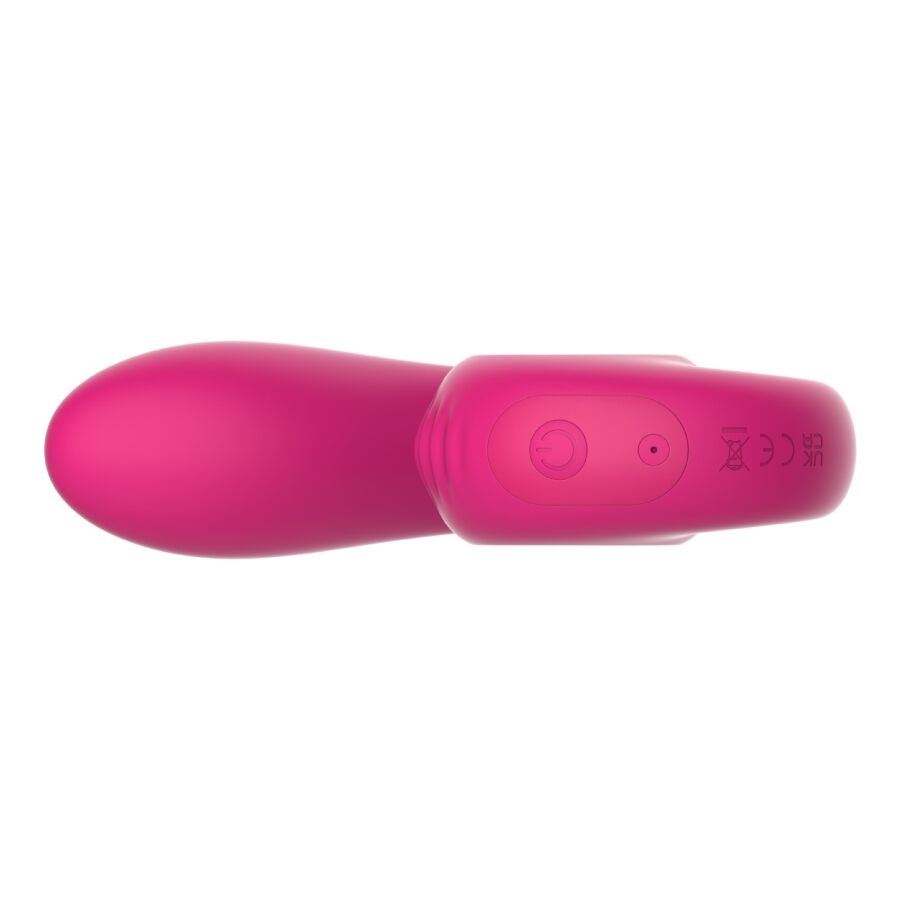 SNAIL VIBE - VIBRATORE ROSA GIZI LITE DOPPIO PUNTO G E CLITORIDEO