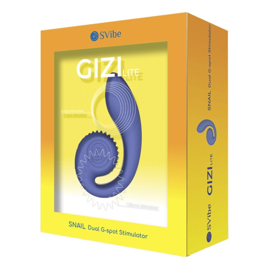 SNAIL VIBE - VIBRATORE VIOLA GIZI LITE DOPPIO PUNTO G E CLITORIDEO