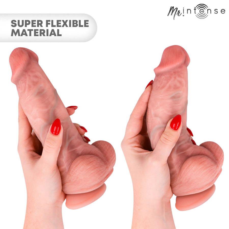 MR INTENSE - DILDO IN SILICONE SPENCER MEDIO 23 CM -- 5,7 CM