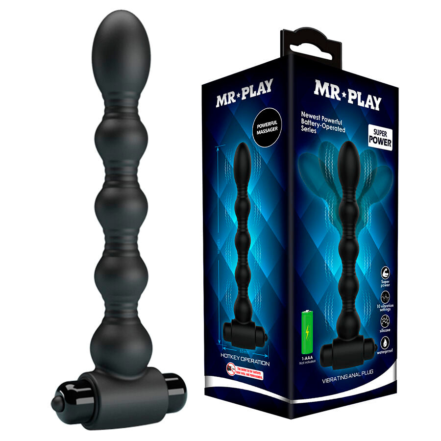 MR PLAY - MASSAGGIATORE ANALE VIBRANTE
