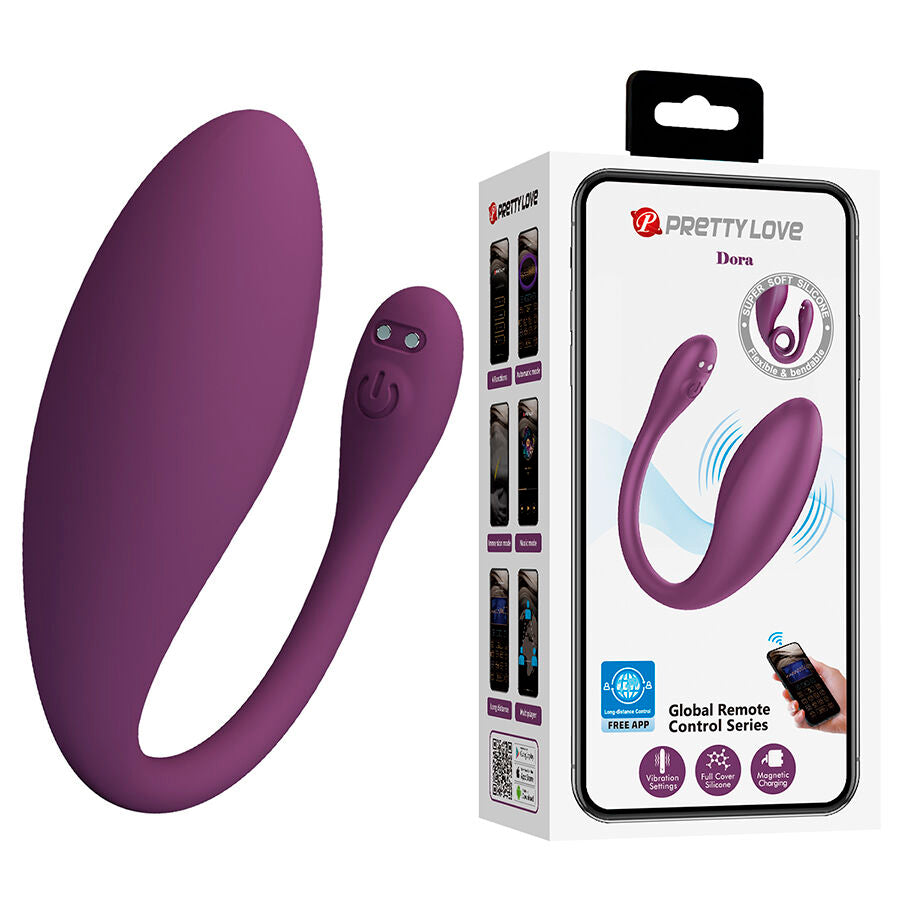PRETTY LOVE - DORA VIBRATORE INVISIBILE CON APP GRATUITA