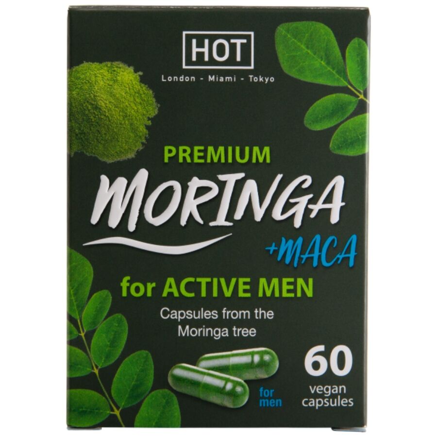 HOT - MORINGA MEN CAPS UOMO 60 UNIT